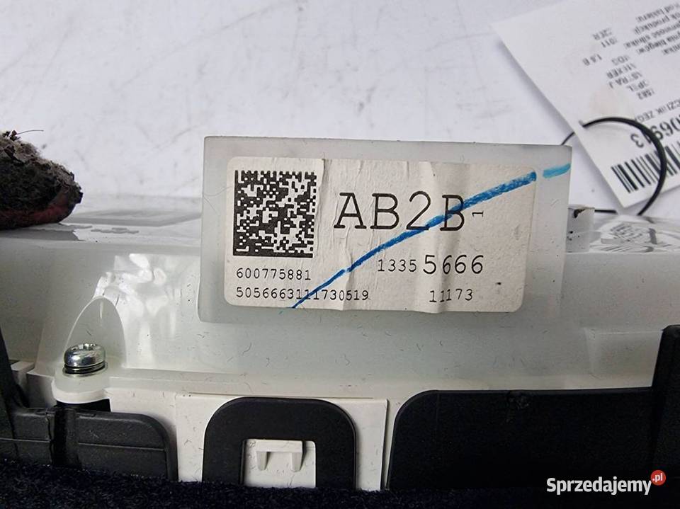 LICZNIK ZEGAR OPEL ASTRA J 13355666 Pozostałe Lipno