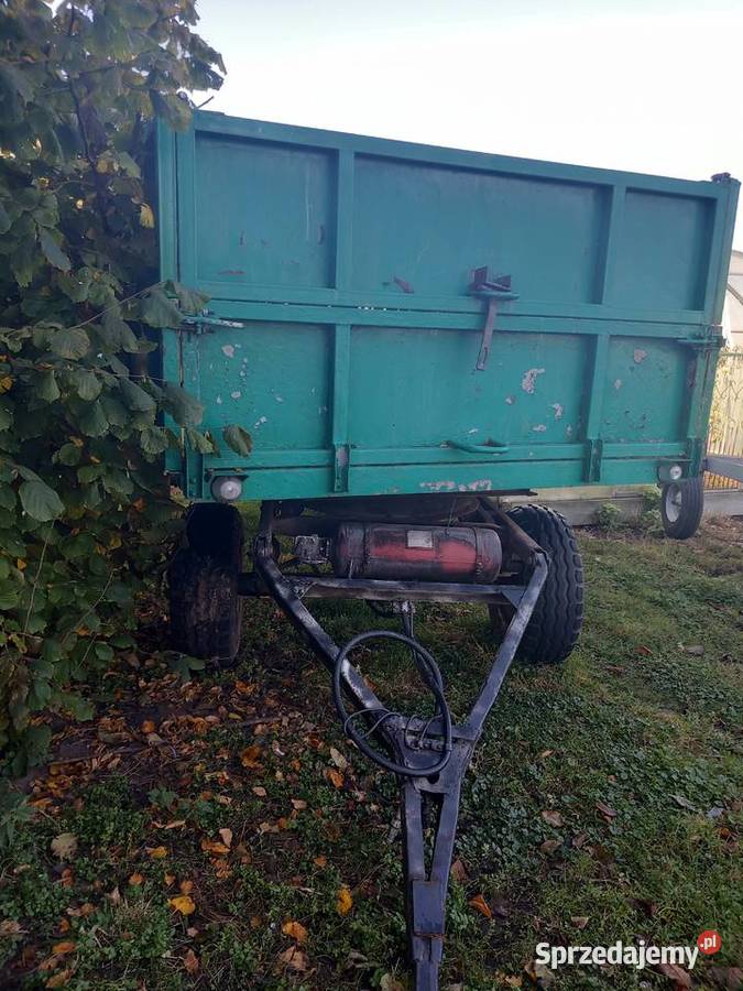 Przyczepa rolnicza d35 d44 zarejestrowana 6T nieuszkodzony Przyczepy rolnicze Kalisz