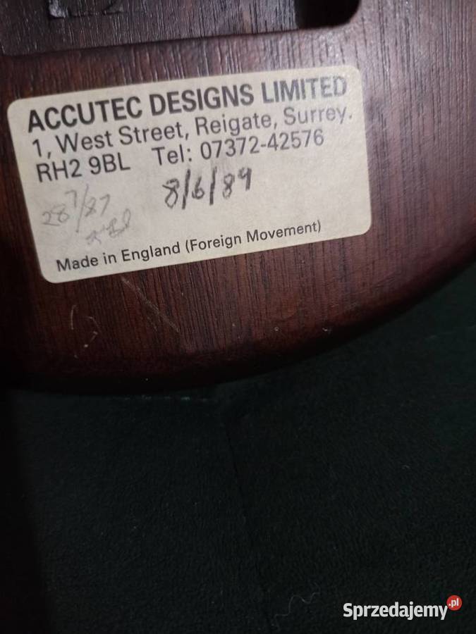 Zegar Angielski Vintage seria limitowana w Warszawa sprzedam