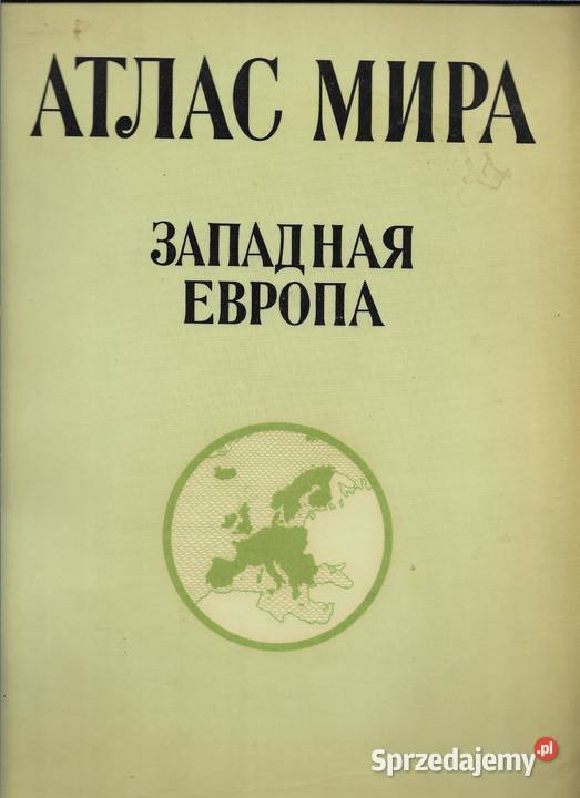 Europa zachodnia atlas