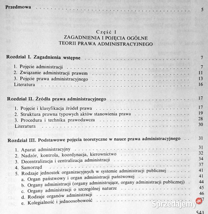 Polskie prawo administracyjne Jacek Lang Jerzy Rok wydania 1995