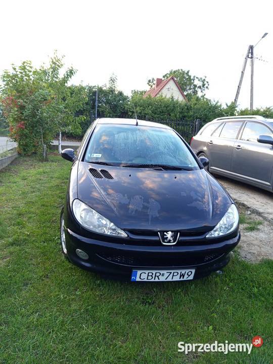 Sprzedam peugeot 206 bezyna 24 Wąbrzeźno sprzedam