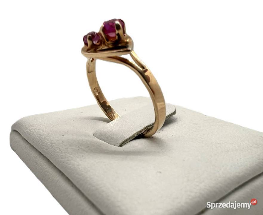 Złoty Pierścionek pr 583 214g R15 Pierścionki warmińsko-mazurskie