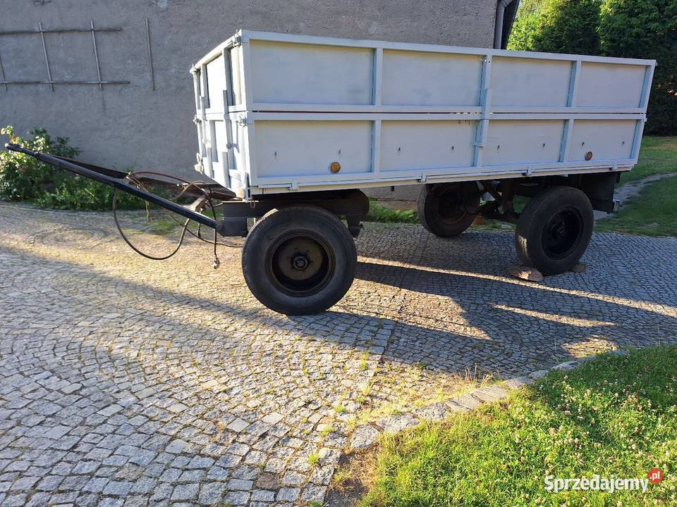 Przyczepa rolnicza autosan d46 nieuszkodzony Marcinowice