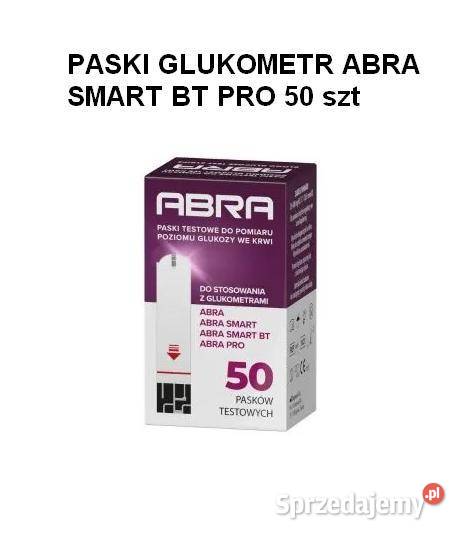 PASKI GLUKOMETR ABRA SMART BT PRO 50 Warszawa