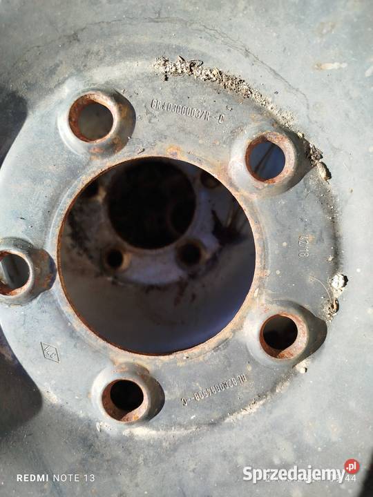 Felgi opel movano 2 stalowe sprzedam