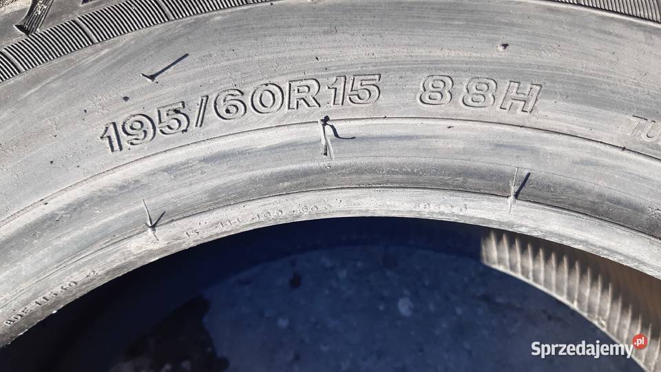 Opona z zapasu 195x65x15