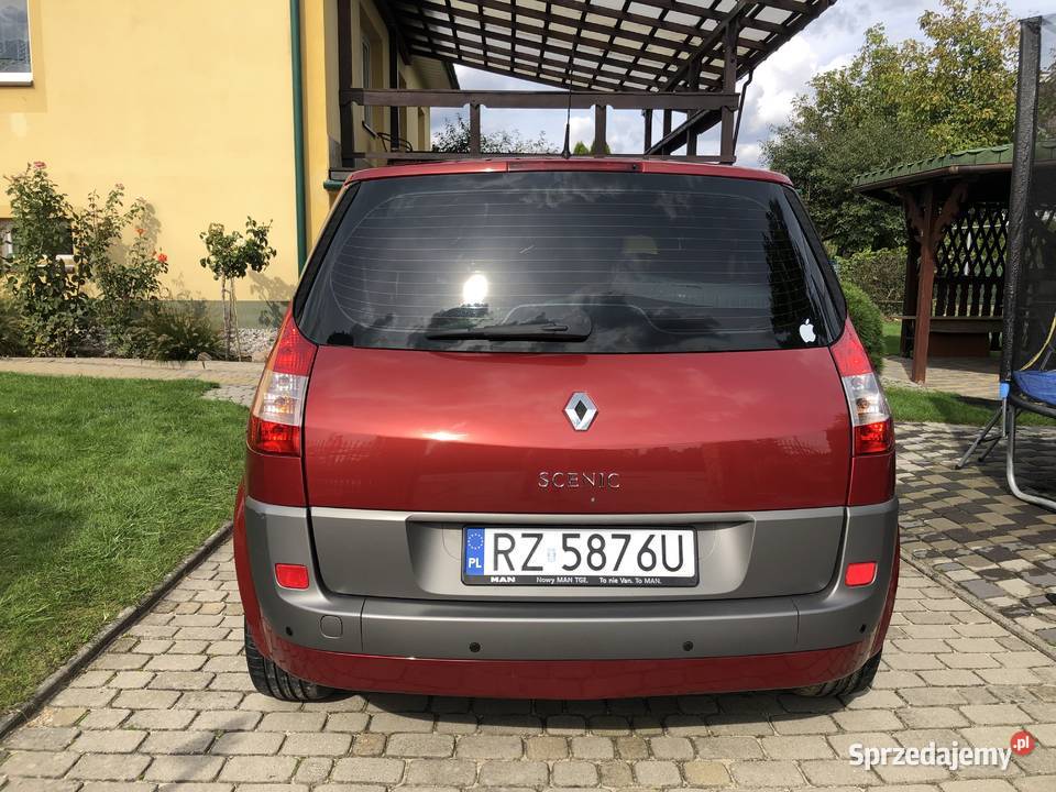 Renault Scenic 2 EXCEPTION 2006 16 16V LPG Scenic Rzeszów