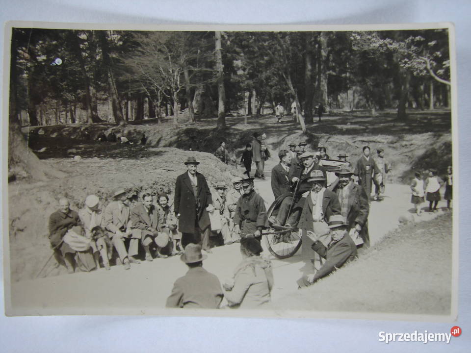 Park Nara stare zdjęcie z lat 30 stych Antyki