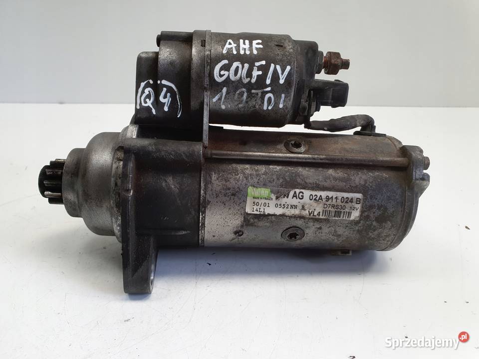 Seat Leon I 19 TDI ROZRUSZNIK valeo 02A911024B Układ elektryczny silnika Janów