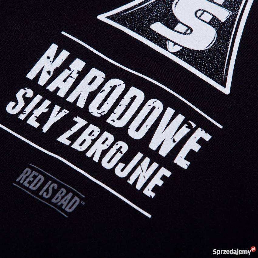 Bluza RED IS BAD Bluza Krzyż Narodowych Sił Kozienice sprzedam