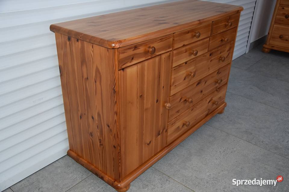 komoda z drewna sosnowego nowa warmińsko-mazurskie Olsztyn
