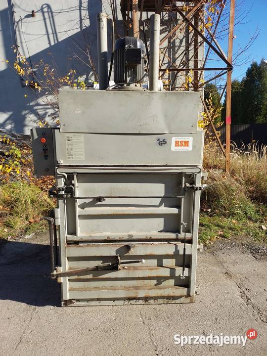 Belownica prasa do foli kartonu makulatury Drzewica