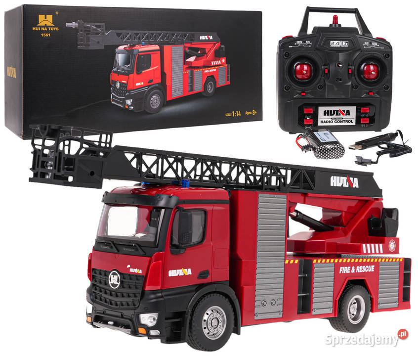 Zdalnie sterowany wóz strażacki RC 1 14 MEGA Warszawa sprzedam
