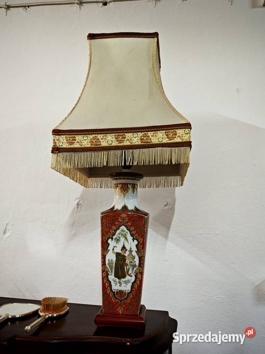 Piękna duża lampa stołowa Sandomierz