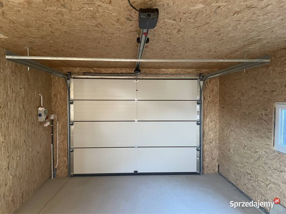 Brama garażowa antracyt ocieplana 3000x2500 metal Brzesko