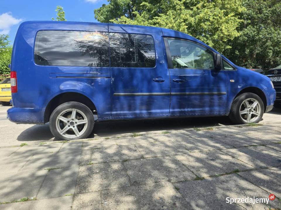 VW Caddy POJAZD DO PRZEWOZU OSOBY nieuszkodzony Zgierz