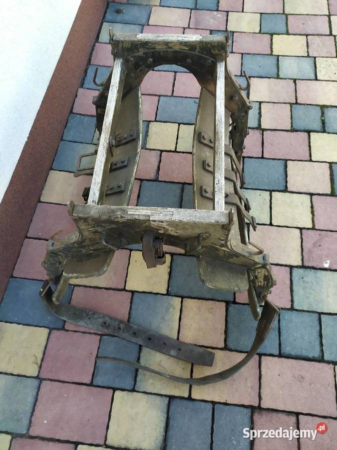 Stare wojskowe siodło juczne rząd juczny Wrocław sprzedam