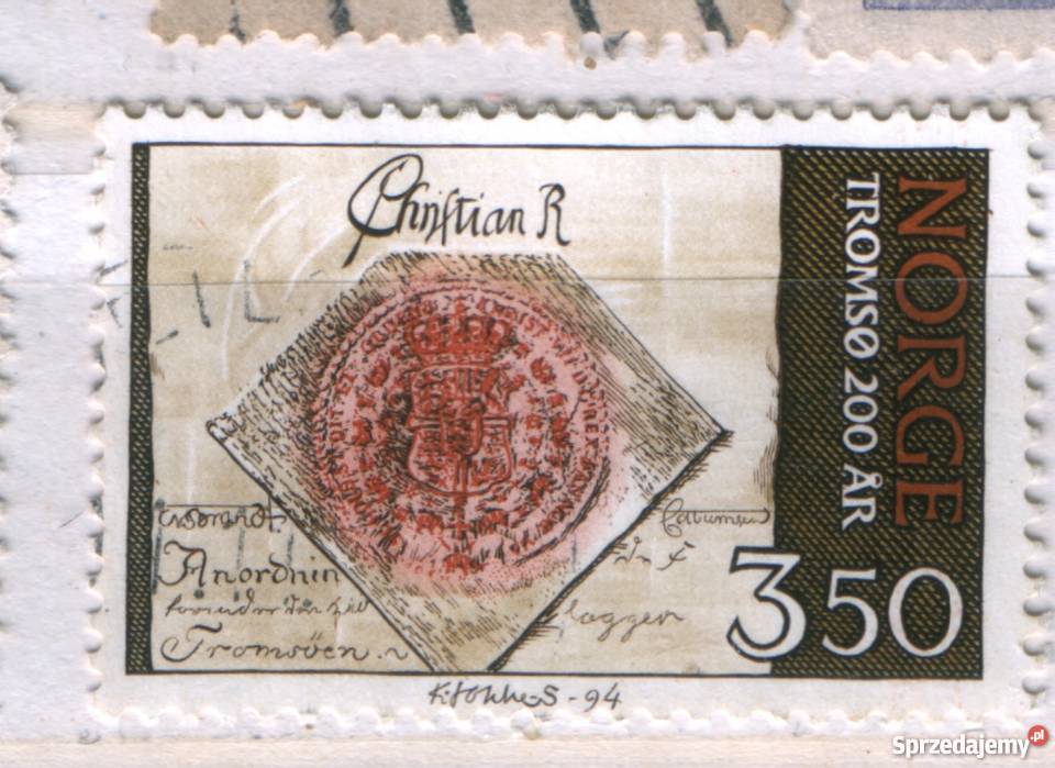 Zn Norwegia Mi 1154 61 3 kas 1964 Filatelistyka Gliwice