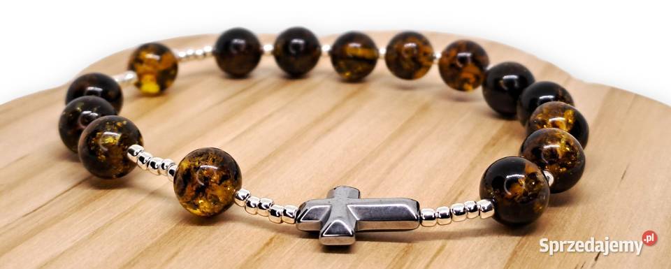 Bransoletka różaniec dziesiątka różańca z Warszawa