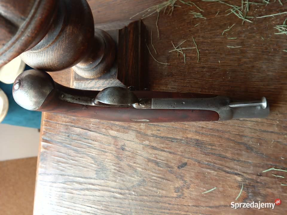 Pistolet model 1842 czarnoprochowy kapiszonowy zachodniopomorskie Czaplinek sprzedam