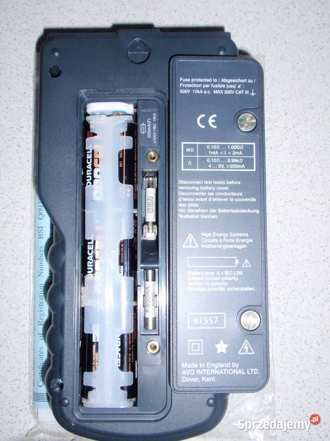 Miernik Megger BMM80 Multimeter amperomierz Łódź