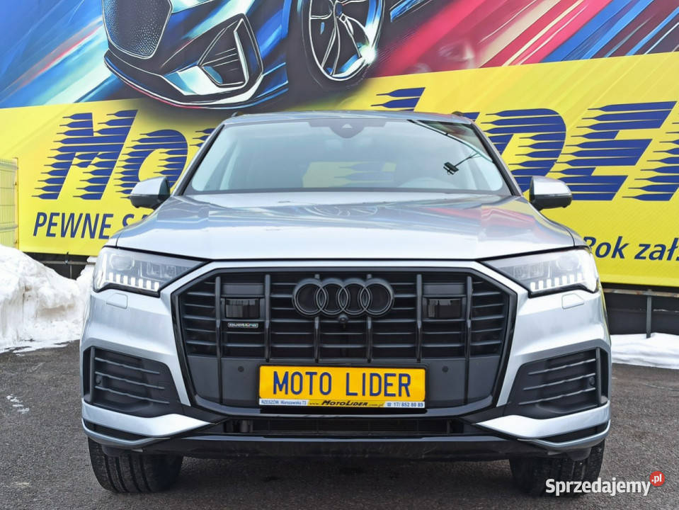 Audi Q7 7 miejsc 18 II 2015 szary podkarpackie Rzeszów