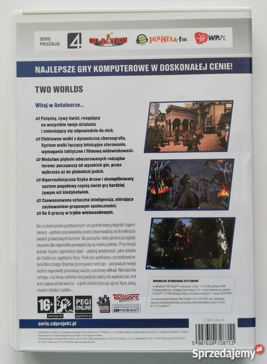 Two Worlds rpg Łódź sprzedam