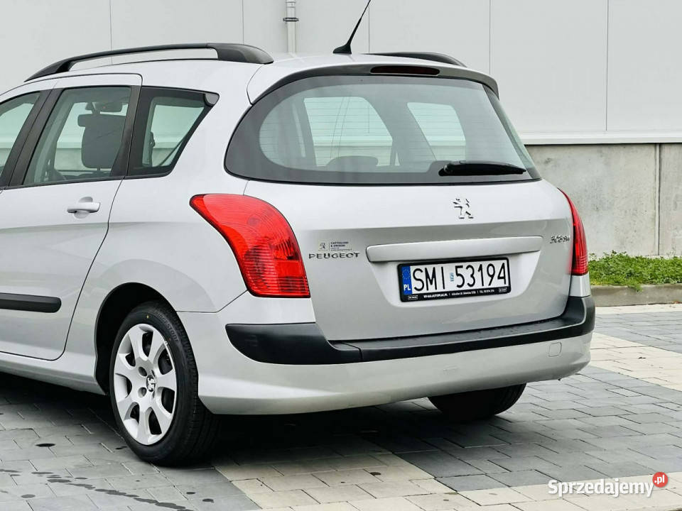 Peugeot 308 SW Peugeot 308 SW 16 HDI 92 2013r komputer pokładowy Peugeot śląskie Mikołów