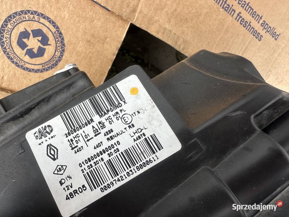 Lampa Przednia Lewa Renault Clio IV FULL LED łódzkie sprzedam