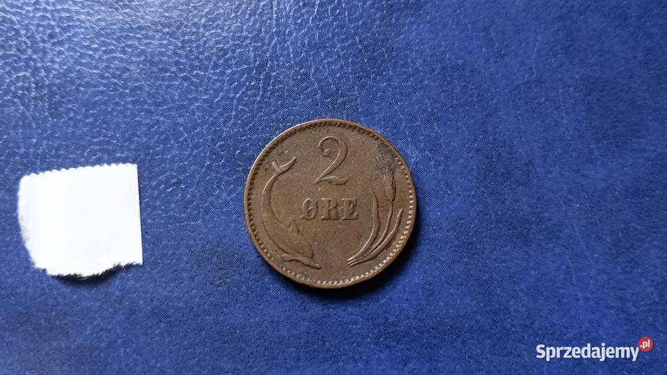 Stare monety 2 ore 1899 Dania Numizmatyka