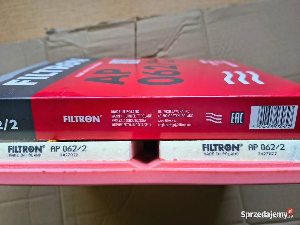 Filtr powietrza FILTRON AP 0622 osobowe Żnin