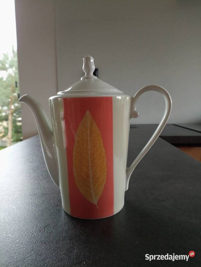 Zestaw dzbanek i cukiernica porcelana Ćmielów Ostrowiec Świętokrzyski