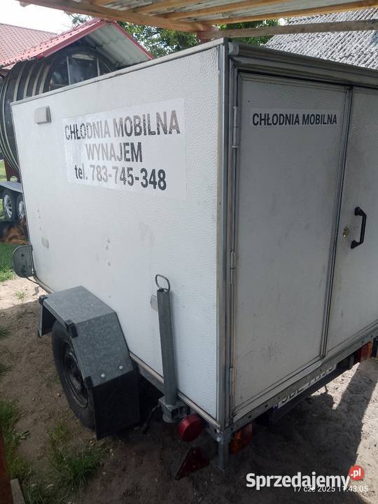Przyczepka chlodnia mobilna Gastronomia świętokrzyskie Włoszczowa sprzedam