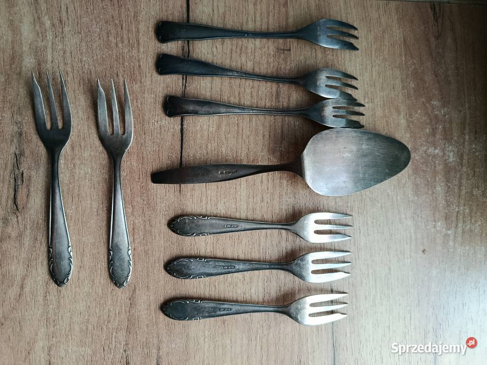 Sprzedam widoczne widelczyki i łopatka do ciasta Choszczno
