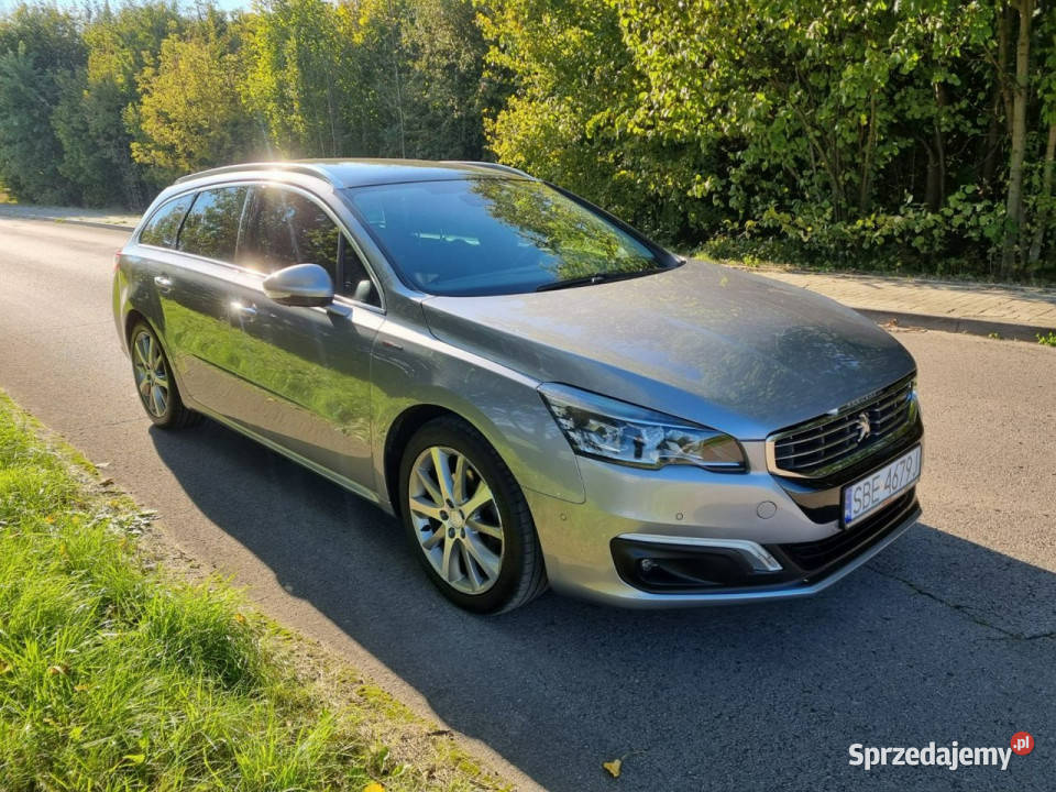 Peugeot 508 SW 20 HDI 150 GTLine Bogate podgrzewane fotele śląskie Wojkowice Kościelne