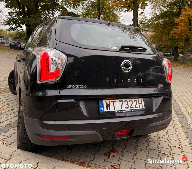 SsangYongKGM Tivoli 16 Quartz 4x4 Zarejestrowany w Polsce Warszawa