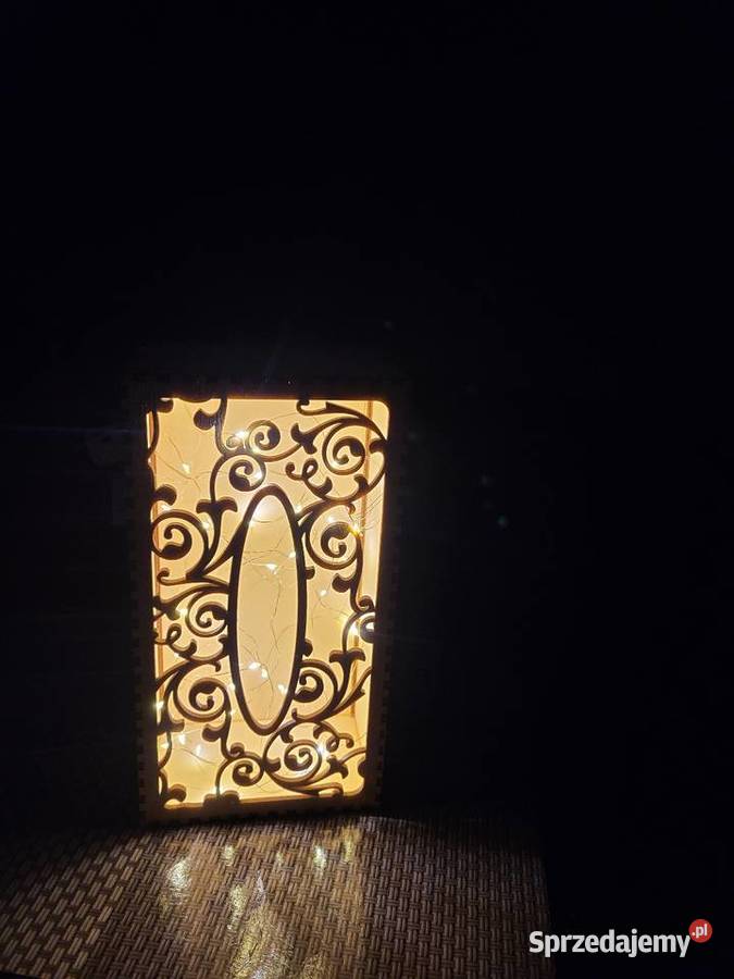 Lampa z naturalnego drewna Boho Loft LED Kąśna Górna