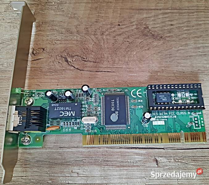 Karta sieciowa do retro komputera karta sieciowa Ostrów Wielkopolski