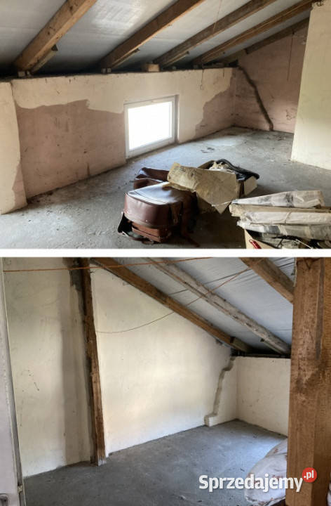 Do remontu przestronny z budynkami gosp asfalt sprzedam