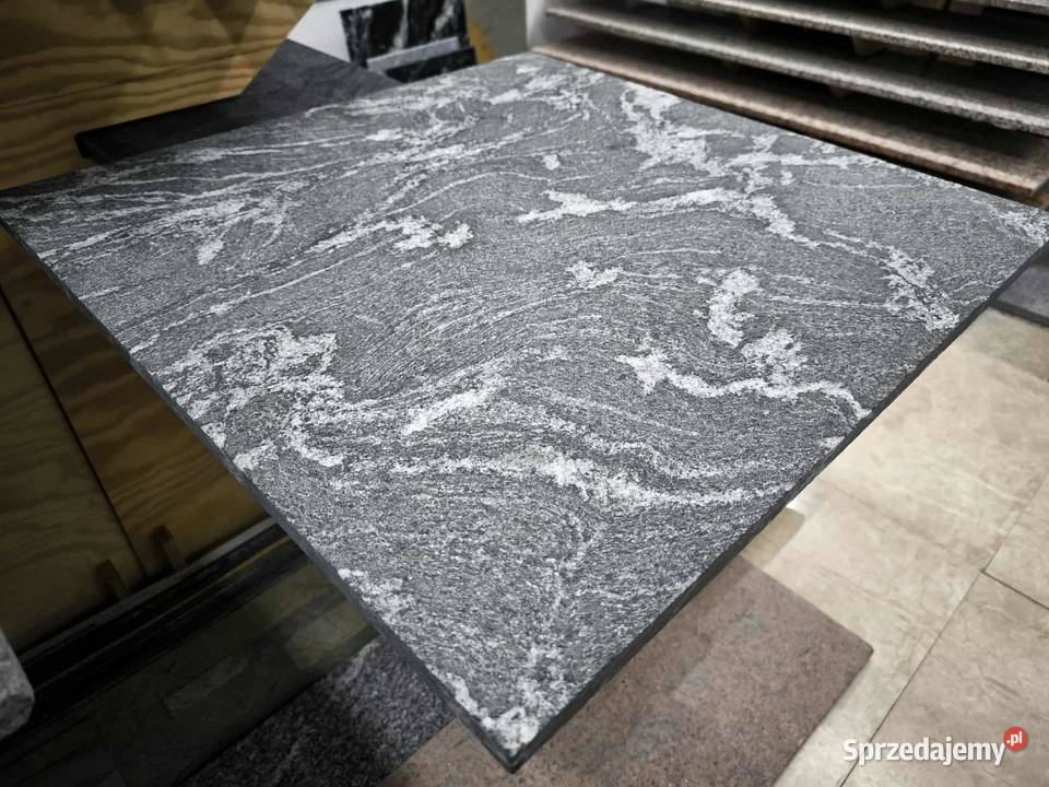 Płytki Granit Black Forest płomieniowany pomorskie Rumia