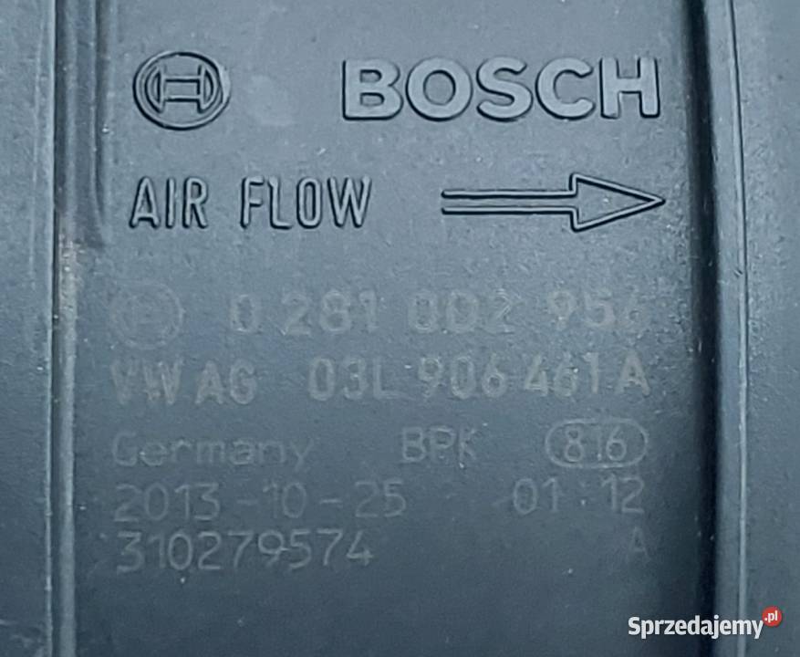 PRZEPŁYWOMIERZ VW AUDI SEAT 20 TDI 03L906461A Mielęcin sprzedam