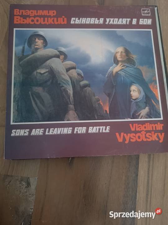 Płyta winylowa Władymira Wysockiego synowie idą sprzedam