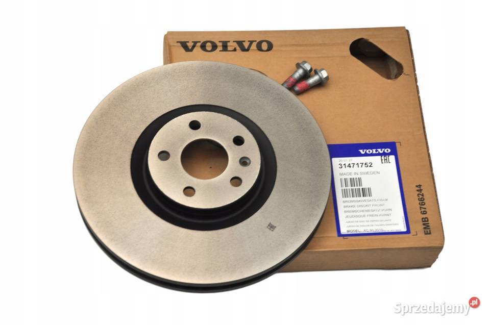 VOLVO S60 V60 XC60 oryginal tarcze hamulcowe Bielany Wrocławskie sprzedam