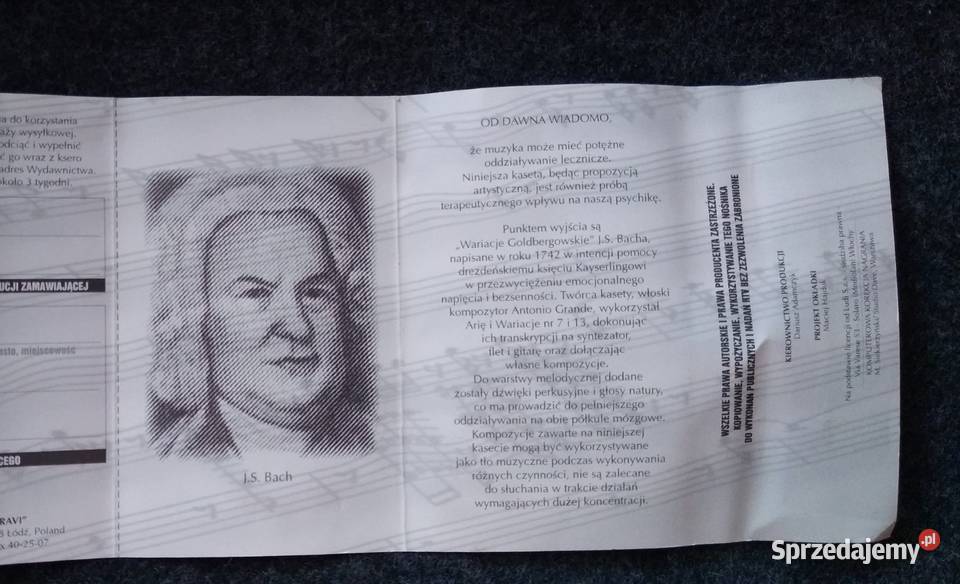 MC cassette cover ANTONIO GRANDE KORZENIE