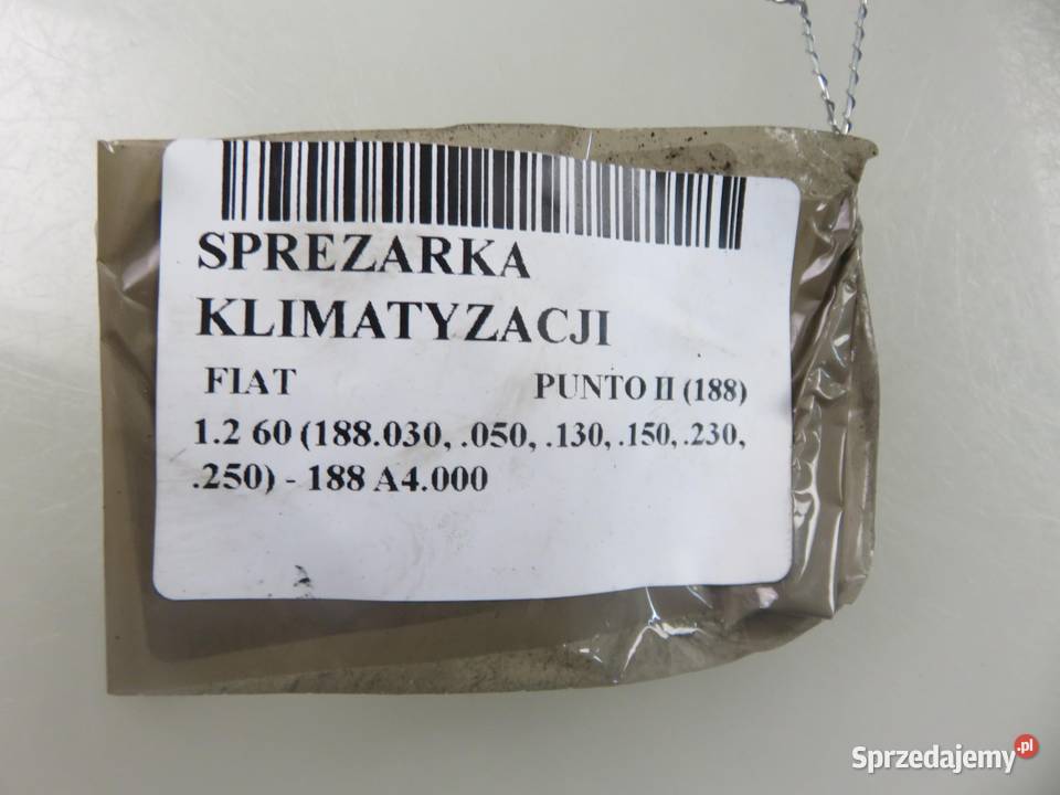 KOMPRESOR KLIMATYZACJI FIAT PUNTO II 12 SCSB06