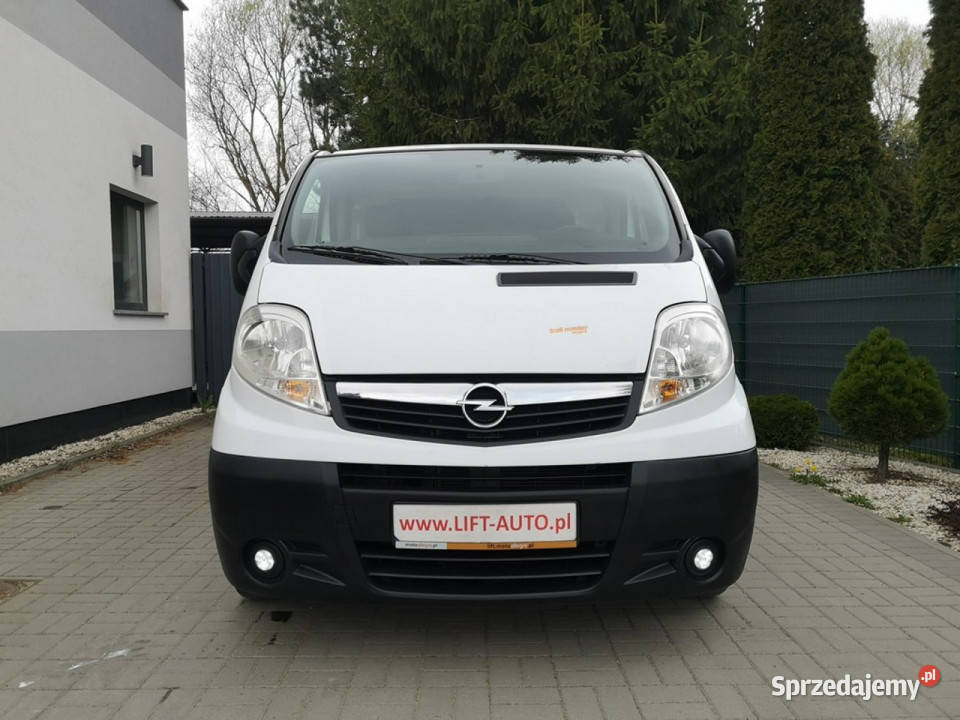 Opel Vivaro 20 CDTI 115 Klima HAK Ledy 3 osobowy biały Opel Strzegom