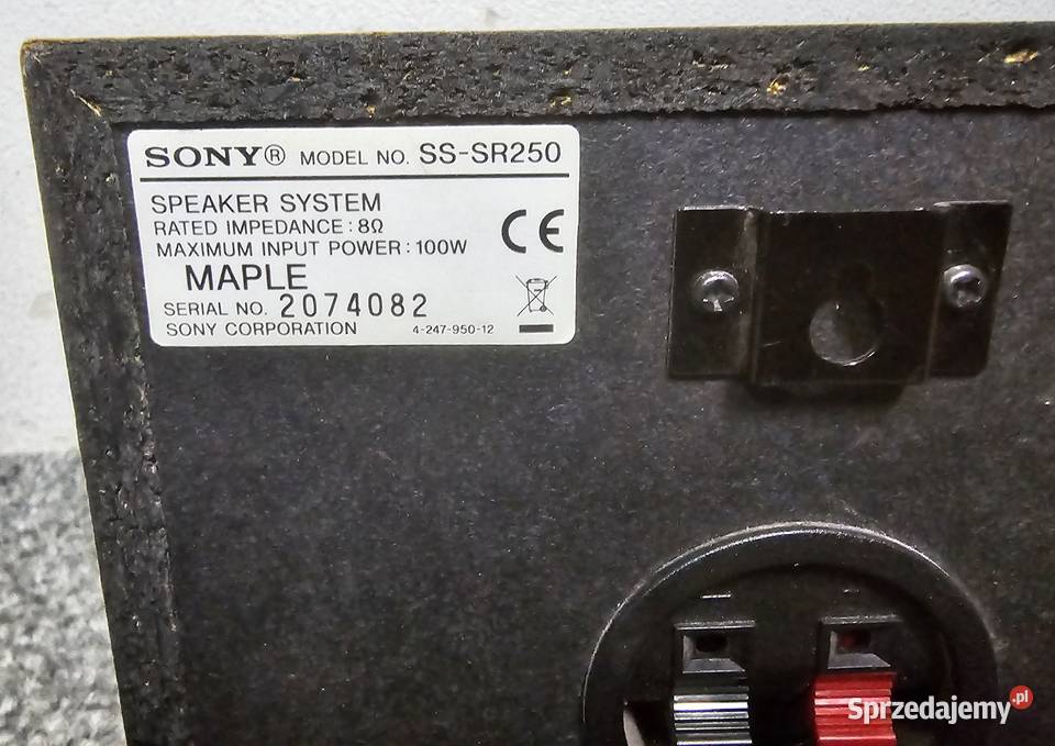 głośnik surround Sony SSSR250 wysyłka Słuchawki i głośniki