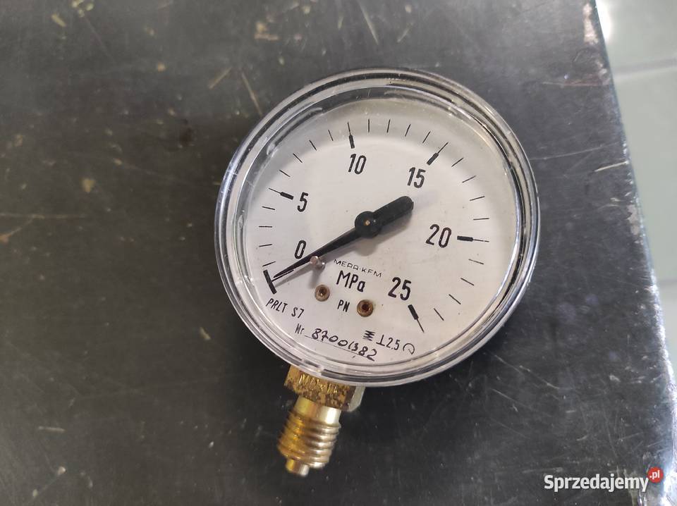 Manometr ciśnieniowy MERA KFM PRLT S7 25 MPa z Wodomierze i liczniki Ostrowiec Świętokrzyski