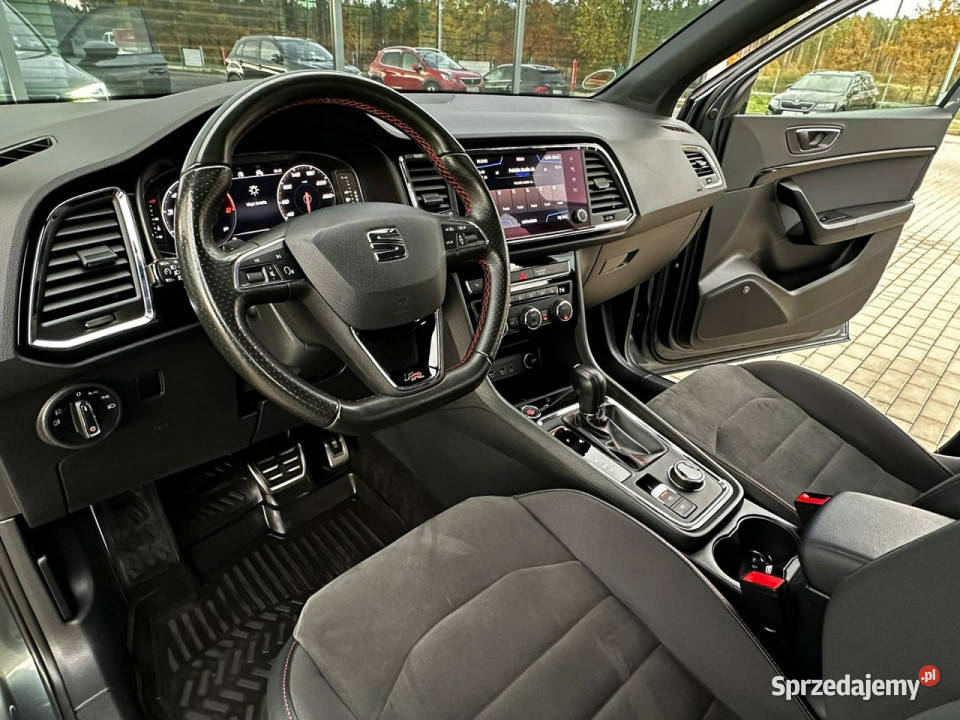 Seat Ateca LED Virtual Kamera Alkantara Łopatki Kąty Opolskie